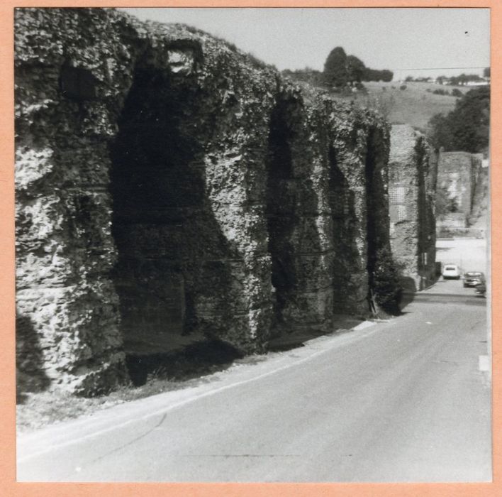 vue partielle des vestiges