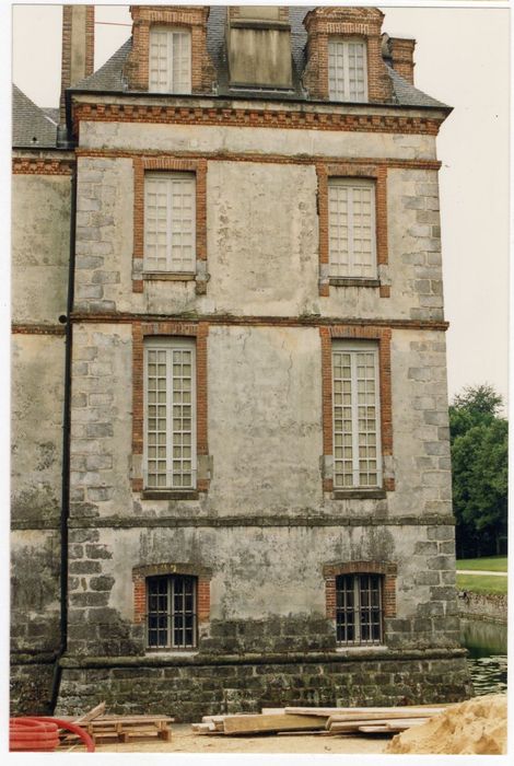 aile est, façade sud