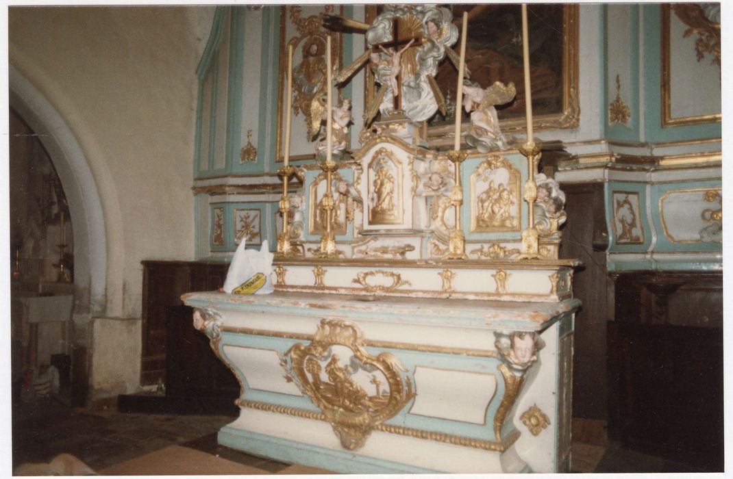 maître-autel, tabernacle