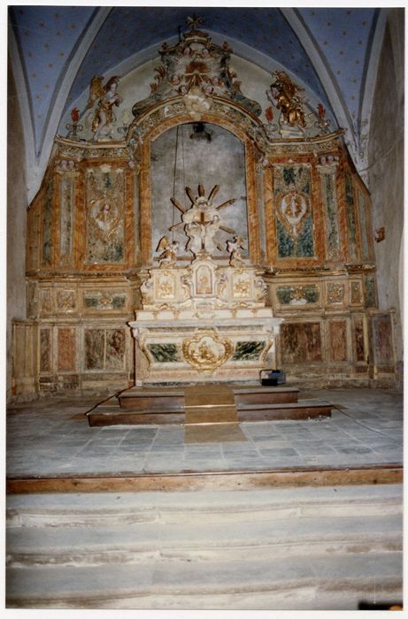 maître-autel, tabernacle, retable