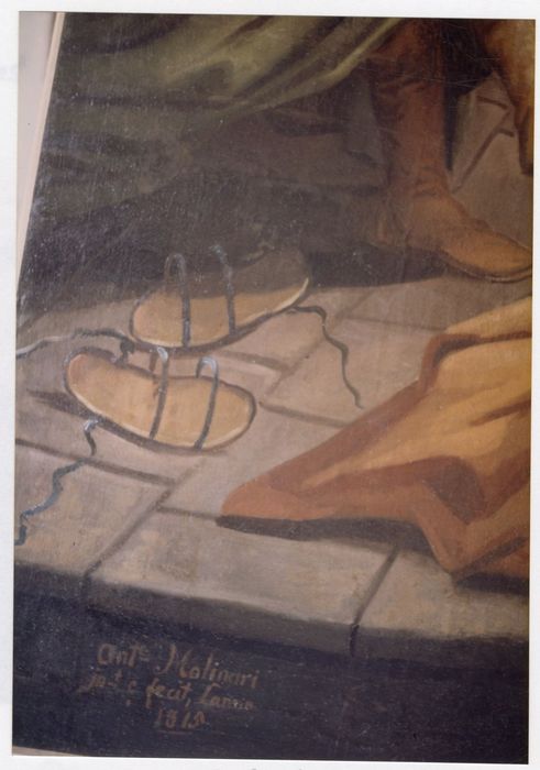 tableau : Délivrance de saint Pierre par un ange (la)