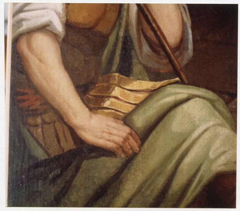 tableau : Délivrance de saint Pierre par un ange (la)