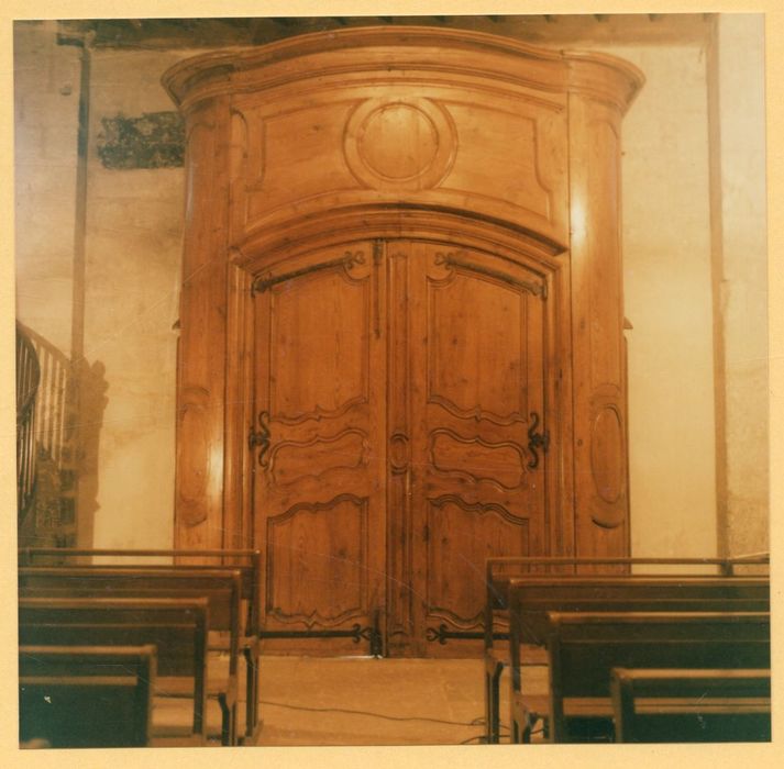 tambour du portail d’accès ouest