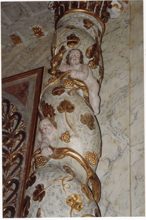 retable, détail