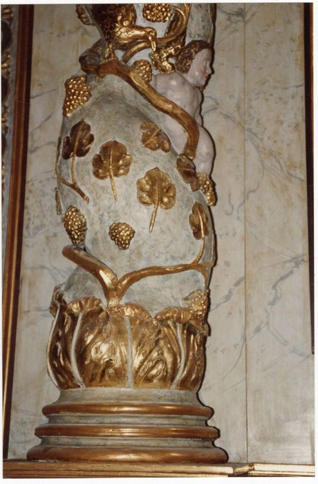 retable, détail