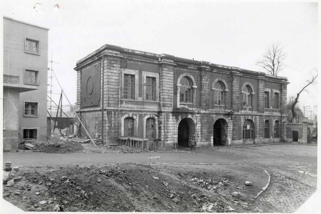 porte de France, façade nord
