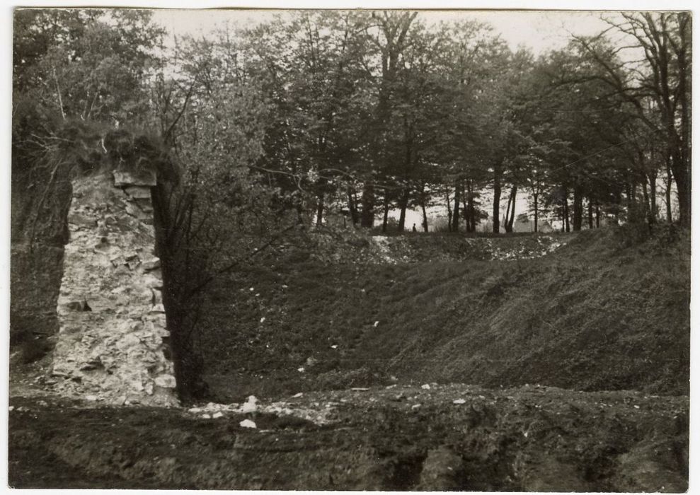 vue partielle des vestiges