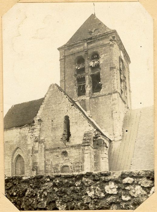 clocher, élévation nord