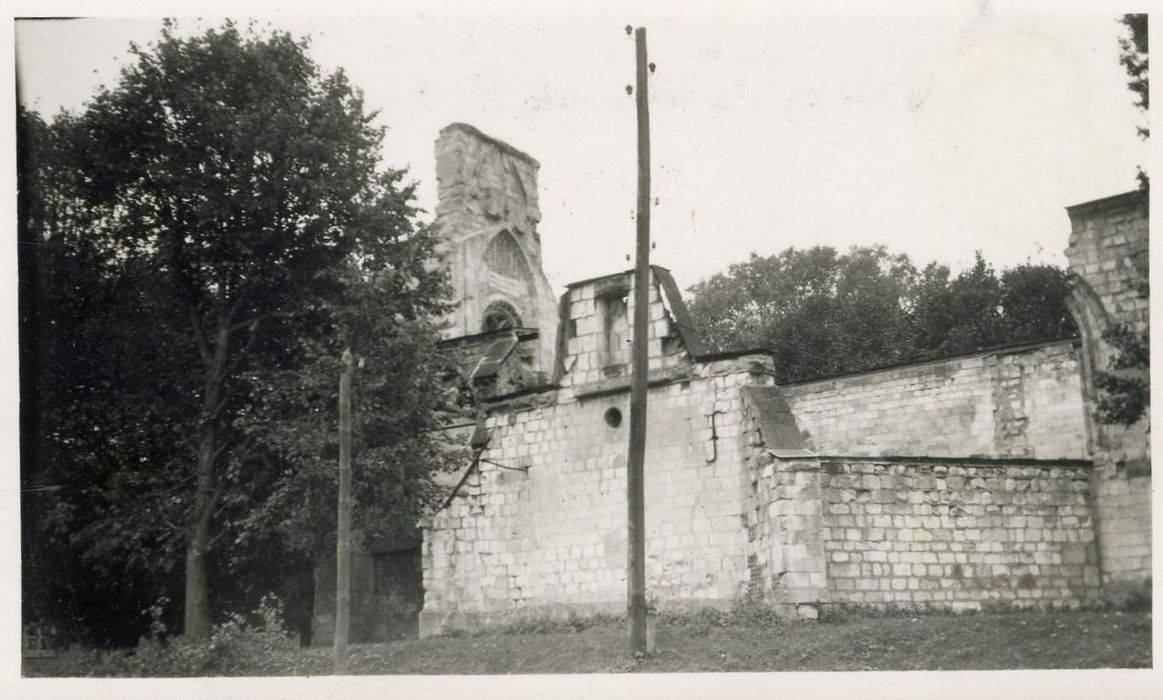 vue partielle des vestiges
