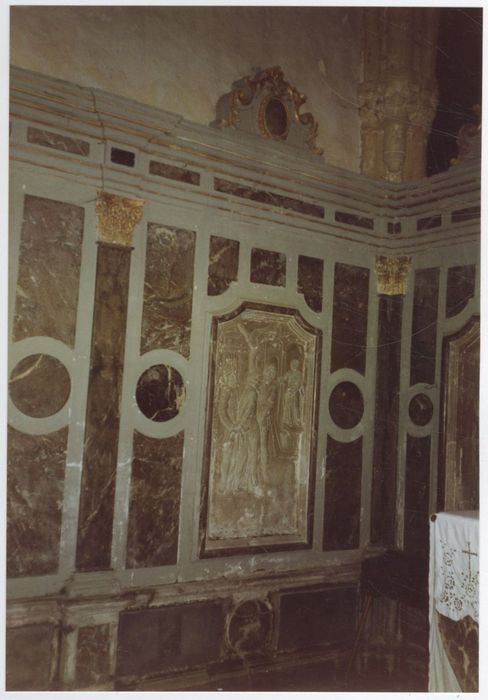 décor du choeur, vue partielle