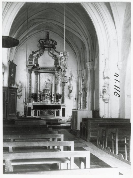 maître-autel, baldaquin