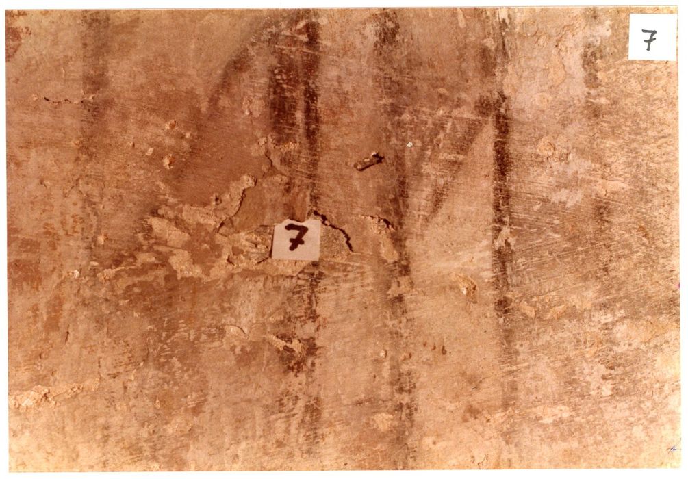 peinture monumentale, mur nord, registre supérieur (fragment)