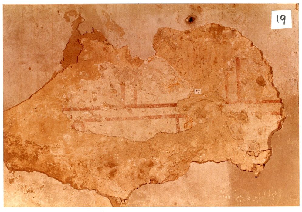 peinture monumentale, transept (fragment)