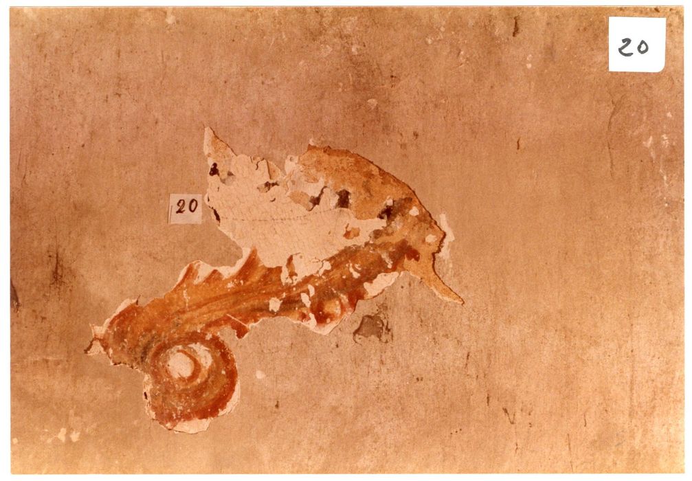 peinture monumentale, transept gauche (fragment)