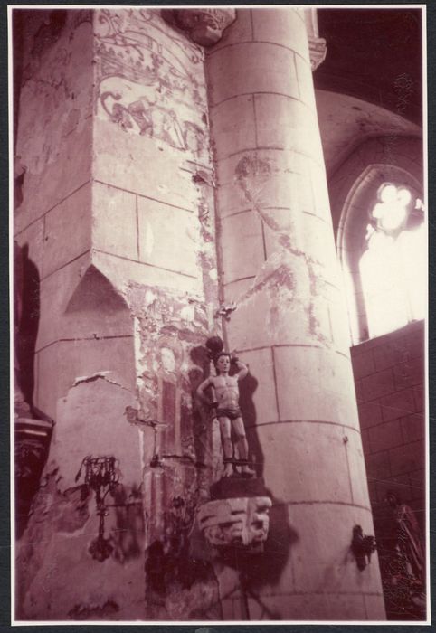 statue : Saint Sébastien