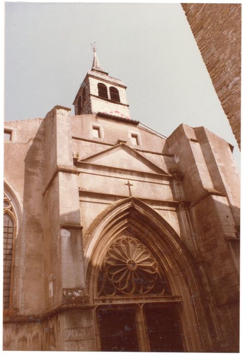 façade ouest, vue partielle
