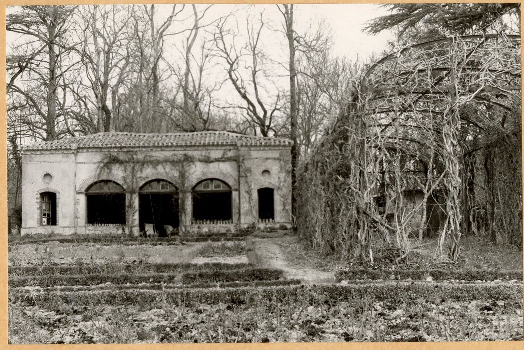orangerie, façade sud