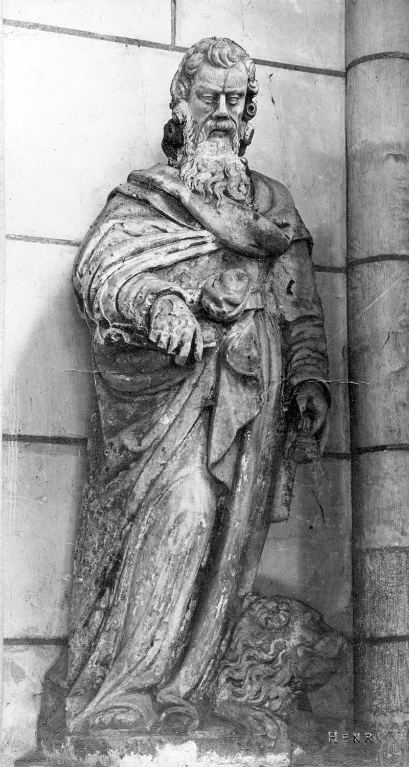 statue : saint Marc, vue générale