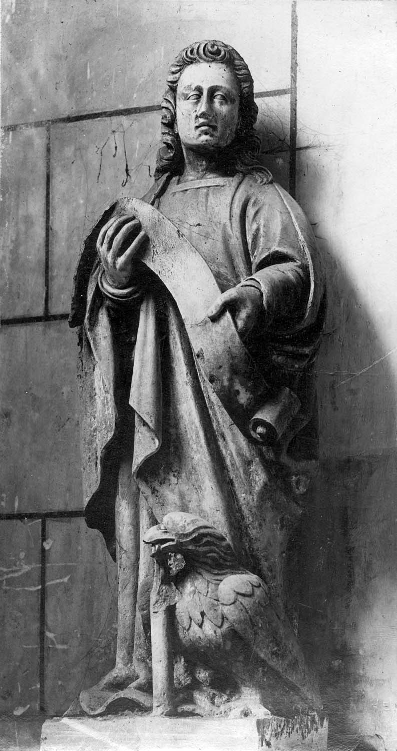 statue : saint Jean, vue générale