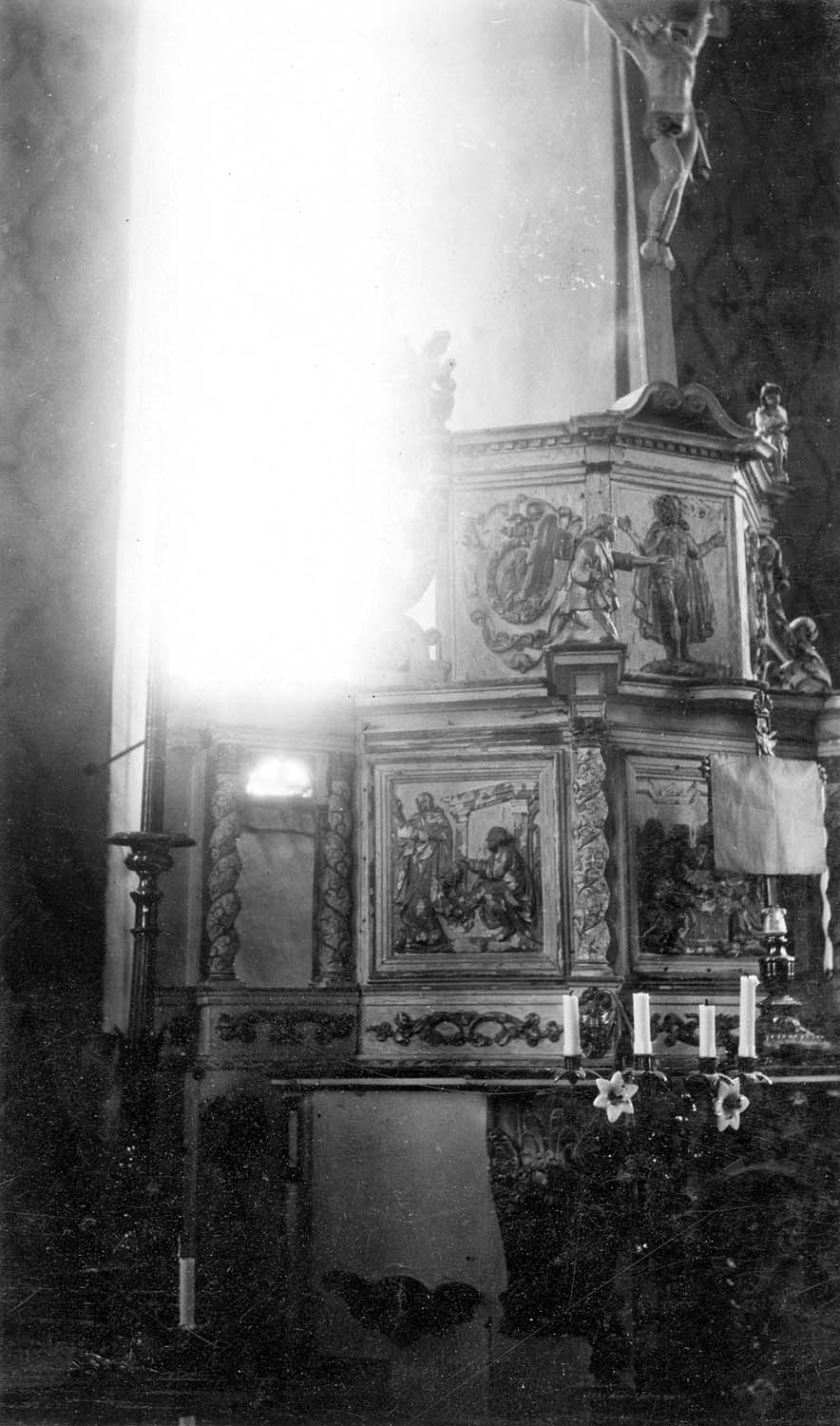 tabernacle, vue partielle
