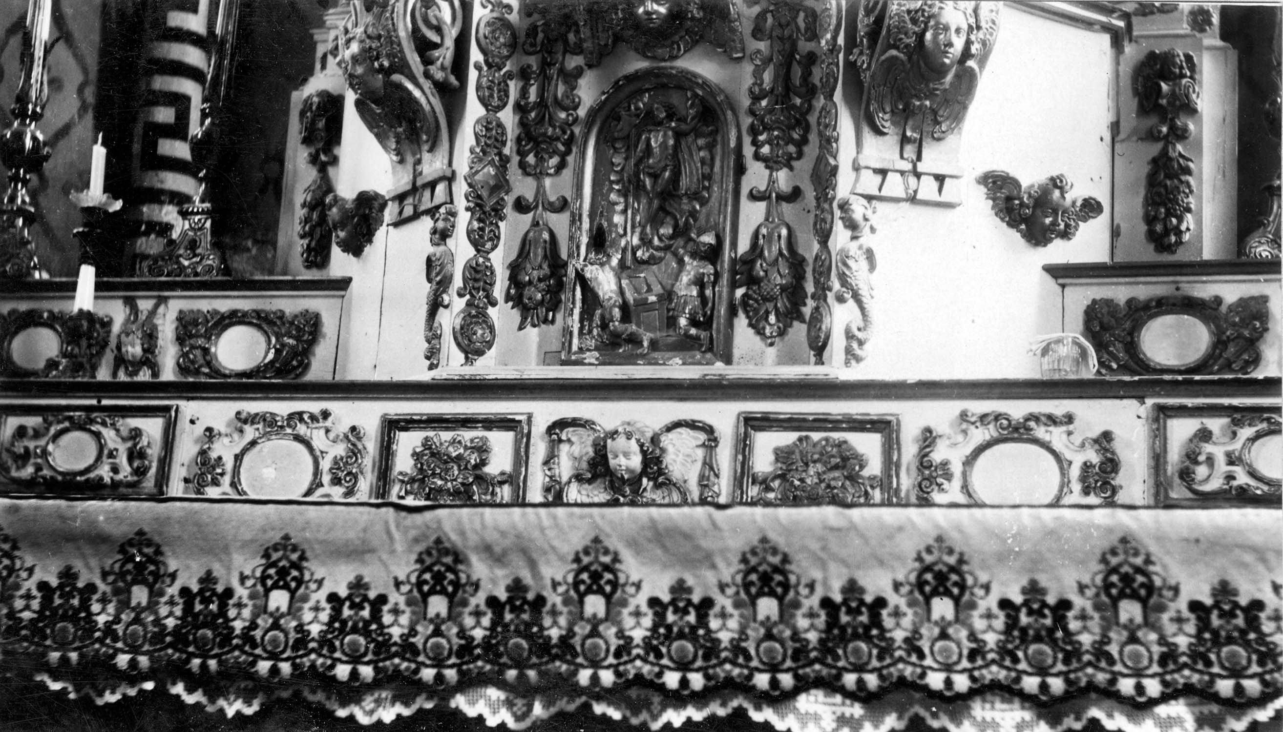 tabernacle, vue partielle