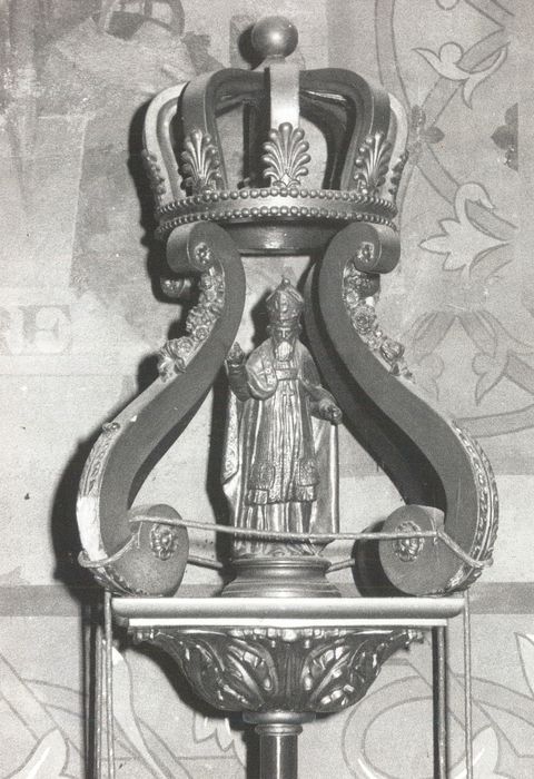 Bâton de confrérie : saint Blaise - © Ministère de la Culture (France), Médiathèque du patrimoine et de la photographie, diffusion RMN-GP