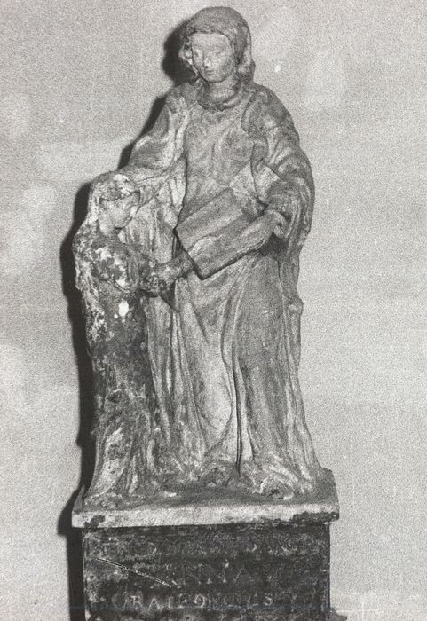 Statue de l'Éducation de la Vierge - © Ministère de la Culture (France), Médiathèque du patrimoine et de la photographie, diffusion RMN-GP
