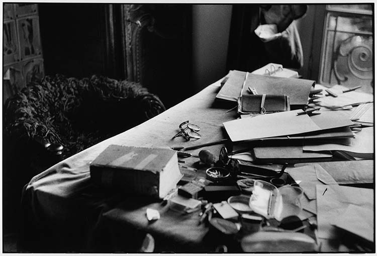 Bureau de Louis-Ferdinand Céline, Meudon (Seine-et-Oise), 1959