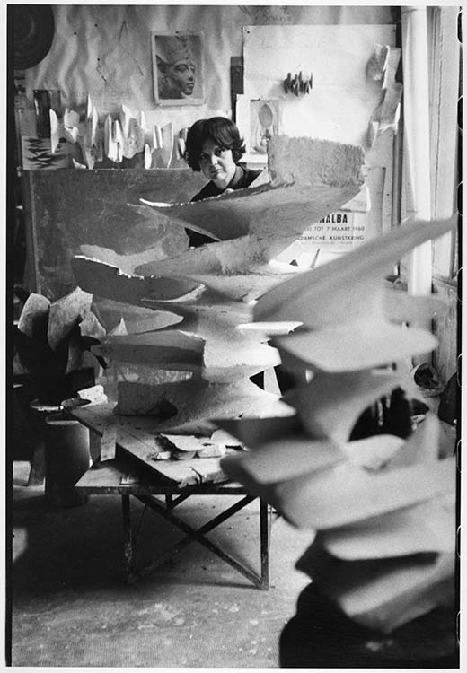 Alicia Penalba, Malakoff (Seine), 1961