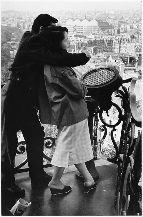 Amoureux à la Bastille, Paris, 1958