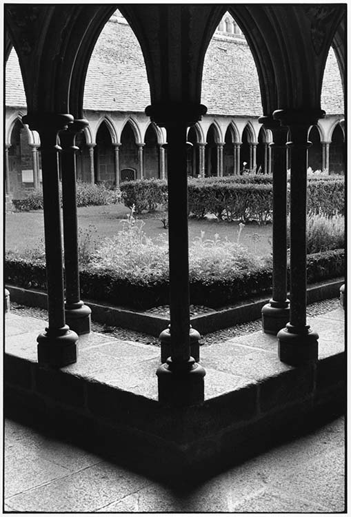 Le cloître, Le Mont-Saint-Michel (Manche), 1996