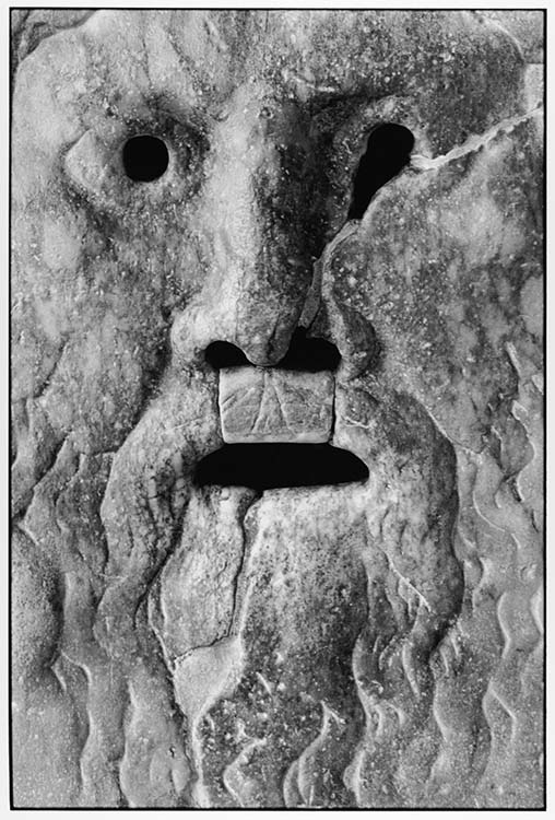 Bocca della Verita, Rome (Italie), 1999 ; [La Bouche de la Vérité]