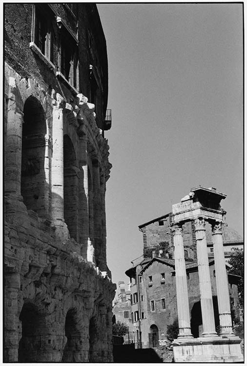 Théâtre de Marcello et temple d'Apollon, Rome (Italie), 1999
