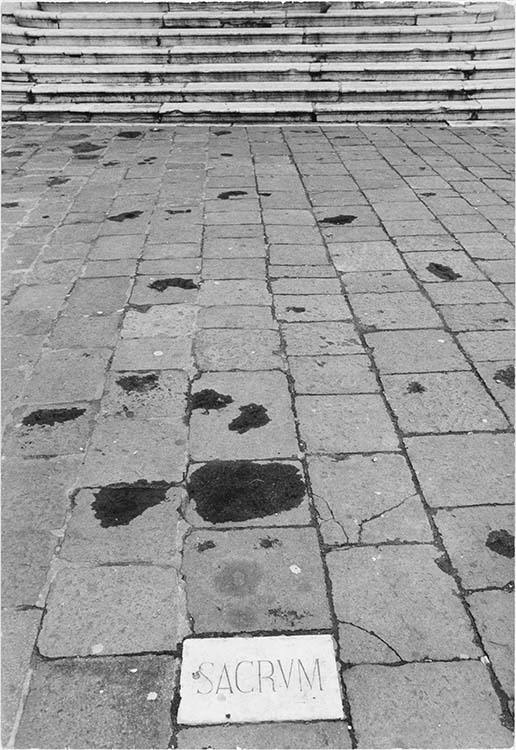 Cannaregio : campo San Geremia, Venise (Italie), 1978 ; [Sacrum]