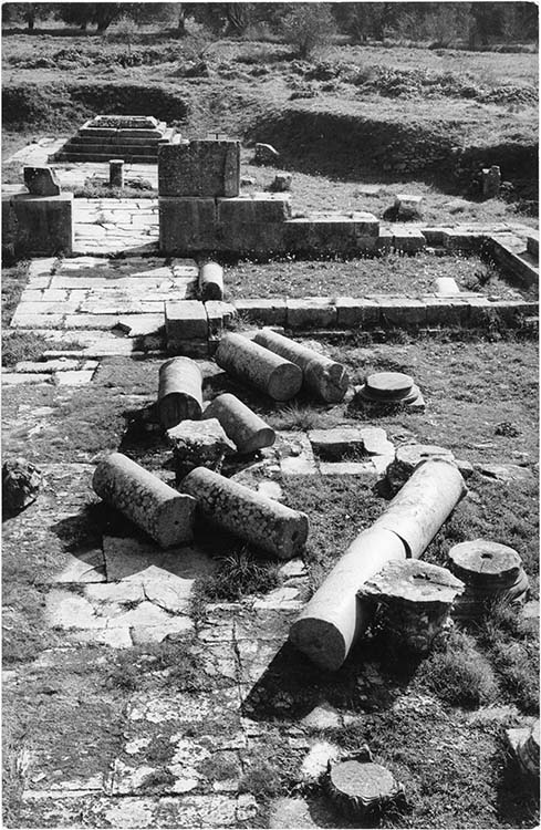 Temple d'Apollon, Gortyne (Crète), 1971