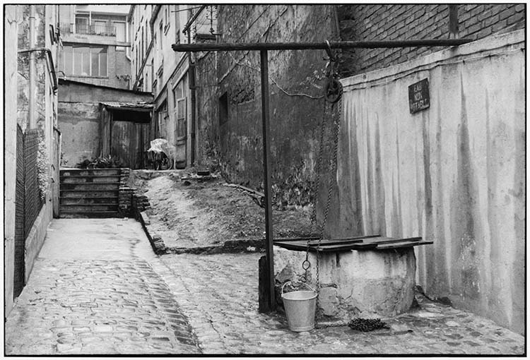 36 rue de la Mare, Paris 20e arrondissement, été 1960