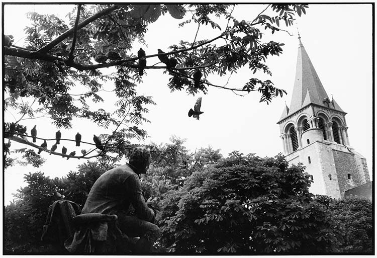 Diderot à Saint-Germain-des-Prés, Paris, 1988