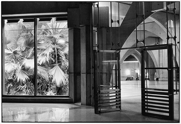 Carreau des Halles, la grande serre, Paris, 1992 ; [Serre tropicale]