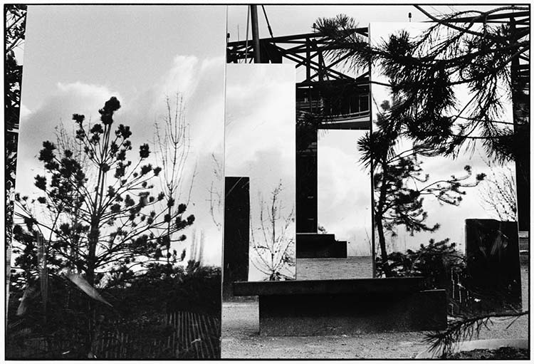 Parc de la Villette, Forêt des miroirs, Paris, 1992 ; [Jardin des miroirs ]