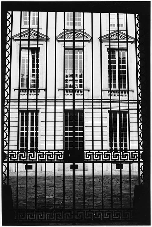 Hôtel d'Hallwyl, 28 rue Michel-le-Comte, Paris, 1993