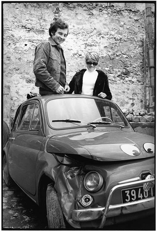 Jean-Pierre Beltoise et sa femme, [s.l.], 1968