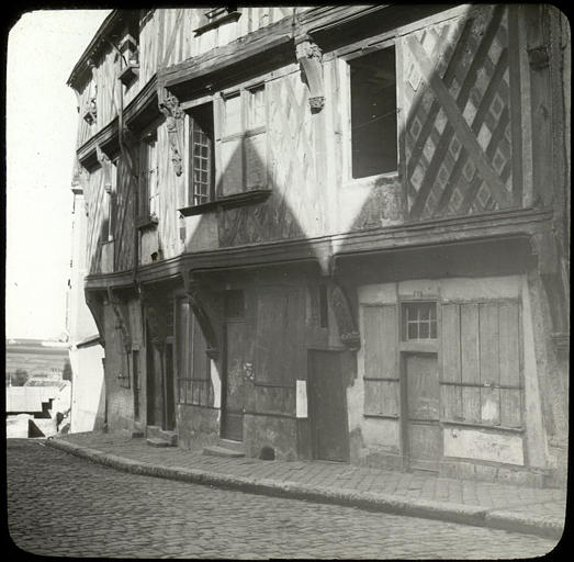 Vue des maisons anciennes