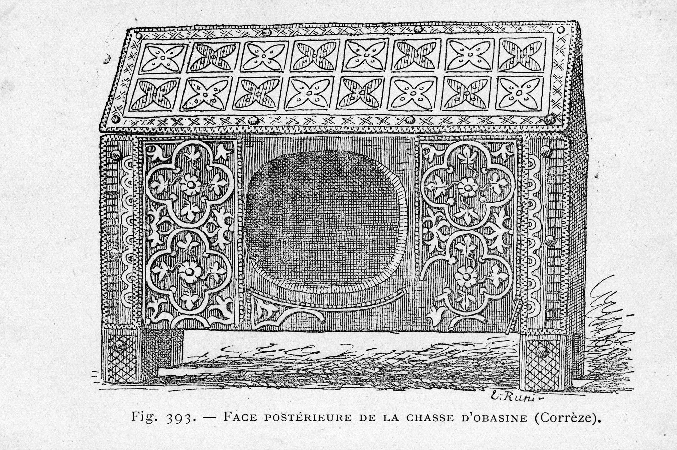 châsse, vue générale du revers - © Ministère de la Culture (France), Médiathèque du patrimoine et de la photographie, diffusion RMN-GP