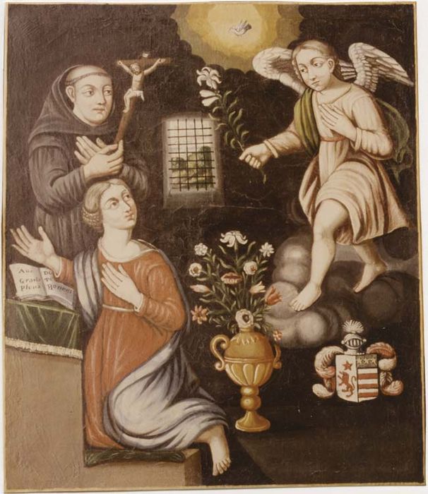 tableau : l'Annonciation (après restauration) - © Ministère de la Culture (France), Médiathèque du patrimoine et de la photographie, diffusion RMN-GP