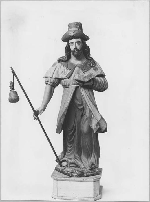 statue (demi-nature) : saint Jacques le Majeur