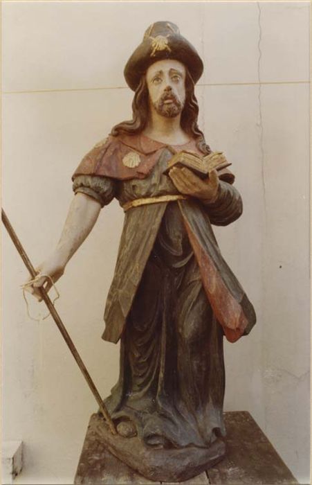 statue (demi-nature) : saint Jacques le Majeur