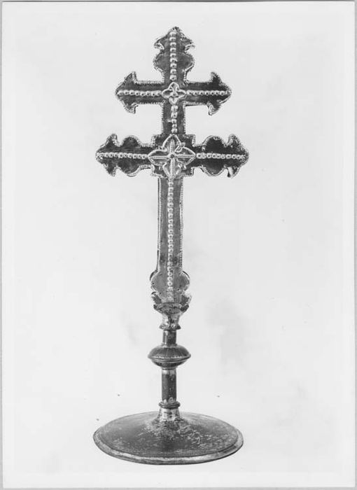 croix-reliquaire (après restauration, revers)