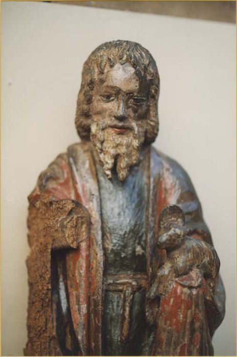 statuette : saint Jean-Baptiste (buste)