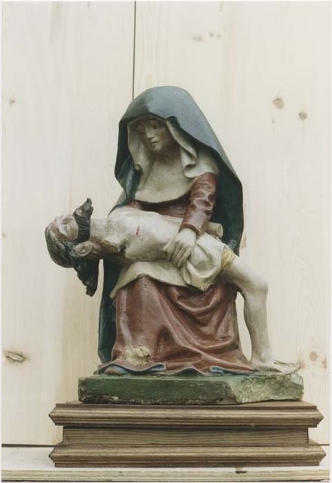 groupe sculpté : Vierge de Pitié - © Ministère de la Culture (France), Médiathèque du patrimoine et de la photographie, diffusion RMN-GP