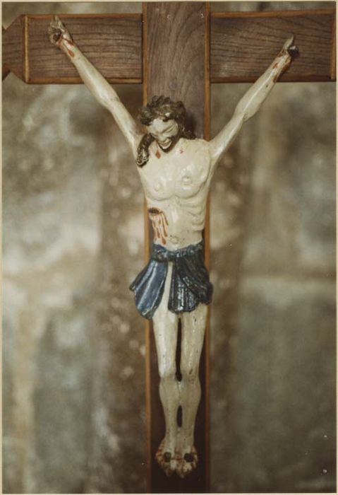 croix de sacristie : Christ en croix